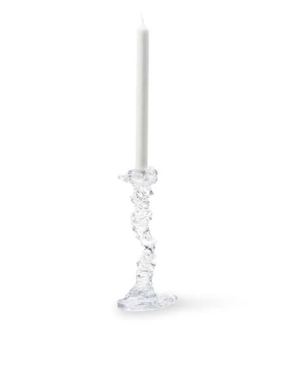 Drip lysestage, L - glas