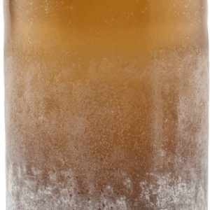 Fyrfads- og lysestage House Doctor Mist i brun glas Ø13 x H19,5 cm