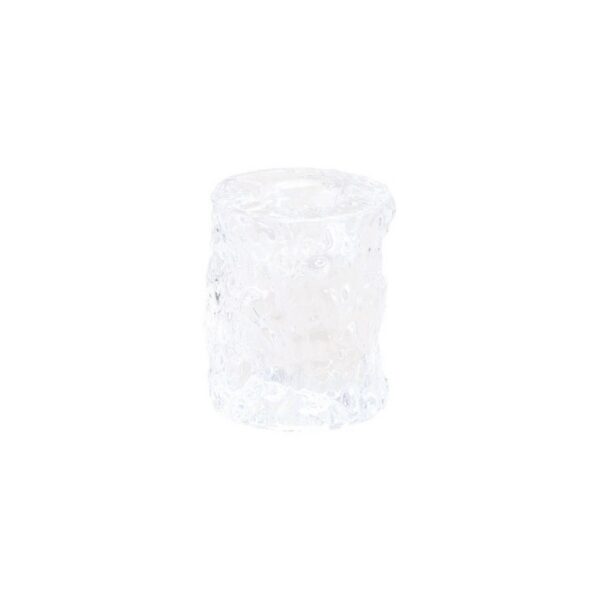 Isstruktur Glas Lysestage