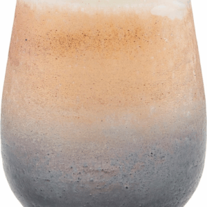 Lysestage House Doctor Moon glas brun H10 cm