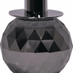 Lysestage House of Sander Betulia glas smoke H10 x B8 cm