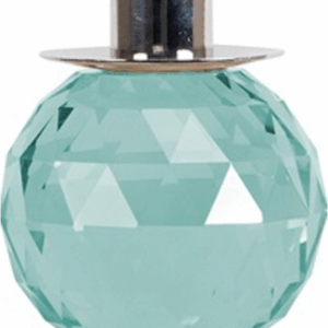 Lysestage House of Sander Betulia mintgrøn glas H10 x Ø8 cm