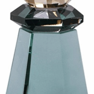 Lysestage House of Sander Clematis prismatisk glas smoke/champagne