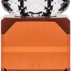 Lysestage House of Sander Daisy - brændt orange glas 10x6x6 cm