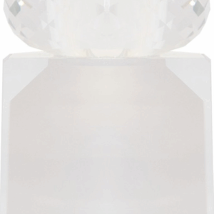 Lysestage til kronelys House of Sander Daisy i klart glas H10x6x6 cm