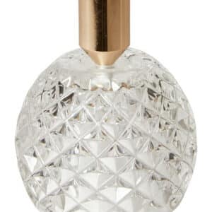 Da'core Lysestage med trekant glas klar