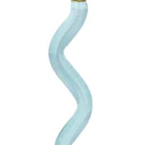 Lysestage Styles 8,5 x 15,3 cm Blå/amber Glas