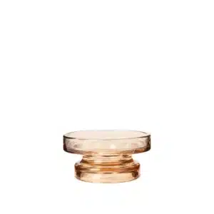 BROSTE COPENHAGEN Petra lysestage - indian tan glas (H:6,5)