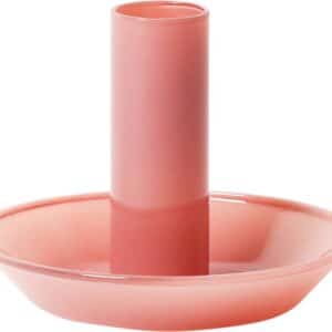 Glas Lysestage, Violet, 10xø8 cm