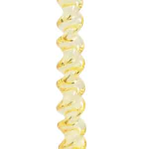 Lysestage Styles 7,4 x 20,3 cm Gul/rød Glas