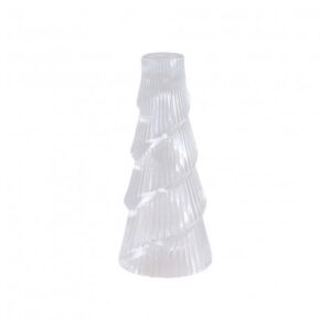 Juletræ Glas Lysestage Klar